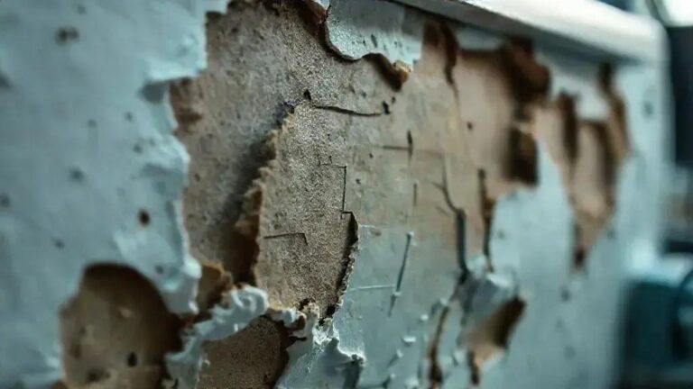 Documentação Fotográfica de Danos Antes da Restauração com Escala de Referência