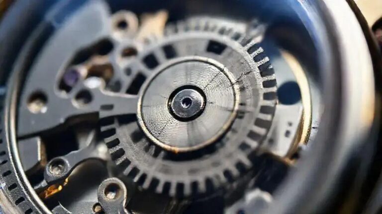 Inspeção Microscópica de Paletas Desgastadas em Longines Heritage 1920