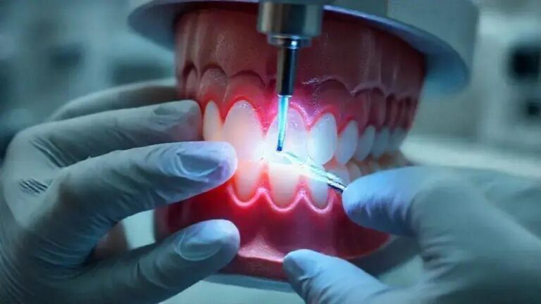 Teste de Resistência de Emenda em Dente Reconstruído com Laser