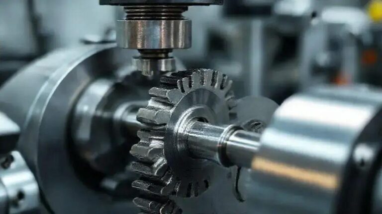 Procedimento de Calçagem de Pinhão em Eixo Principal com Precisão ±0.02mm