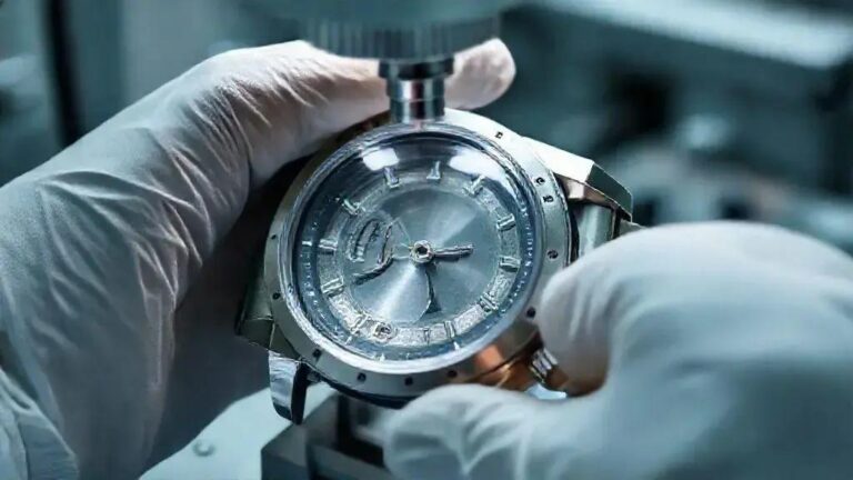 Protocolo de Teste de Selagem para Relógios com Cápsula de Cristal