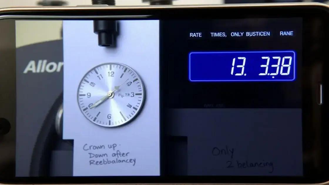  A técnica de ablação com buril: Removendo material calculado de 0.002g no lado pesado do volante