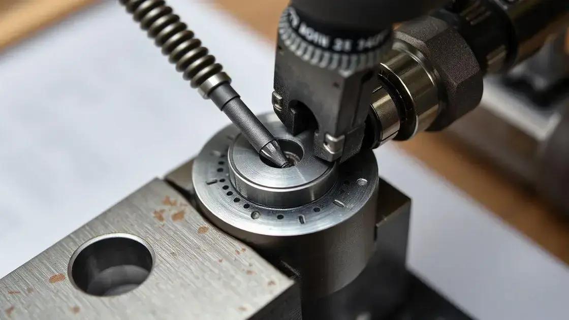  Medindo com micrômetro de relojoeiro: O pinhão de 0.48mm versus o furo de 0.50mm confirmando folga além do tolerável em 0.02mm